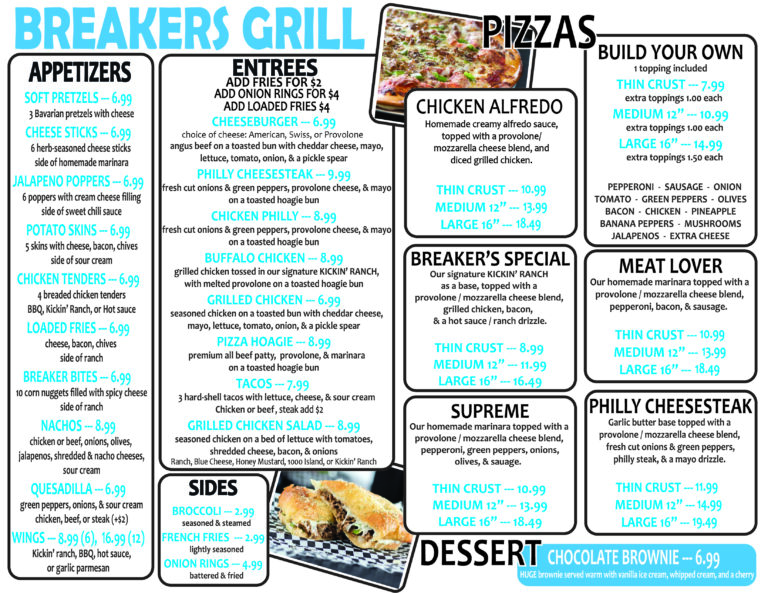 breakersmenubrochureinside12.28.20 Breakers Grill